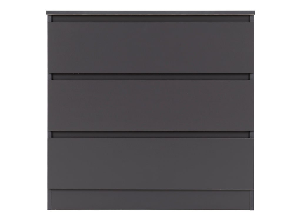 Seconique Malvern Grey 3 Drawer Low Chest Of Drawers Archers Sleepcentre seconique-malvern-grey-3-drawer-low-chest-of-drawers-archers-sleepcentre