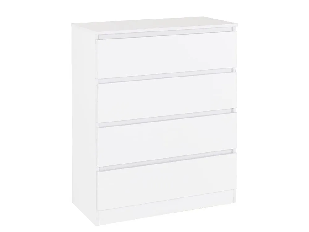 Seconique Seconique Malvern White 3 Piece Bedroom Furniture Package