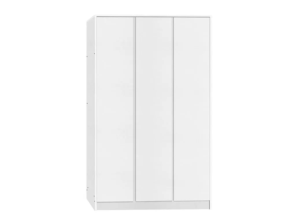 Seconique Seconique Malvern White 3 Door Triple Wardrobe