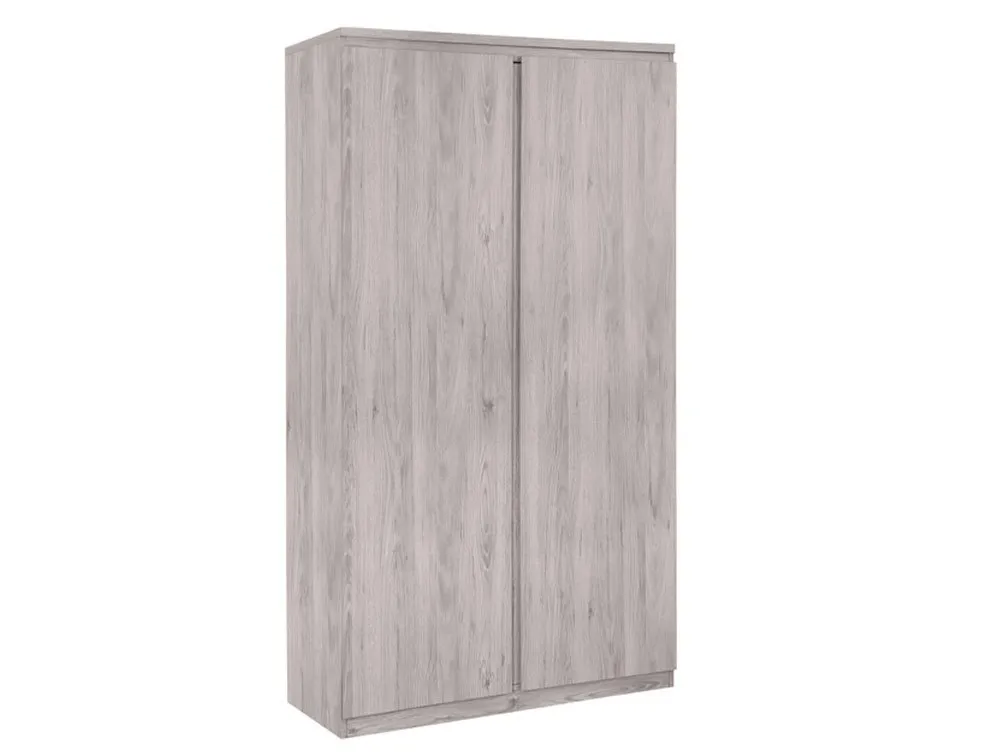 Julian Bowen Julian Bowen Jupiter Grey Oak 2 Door Wardrobe