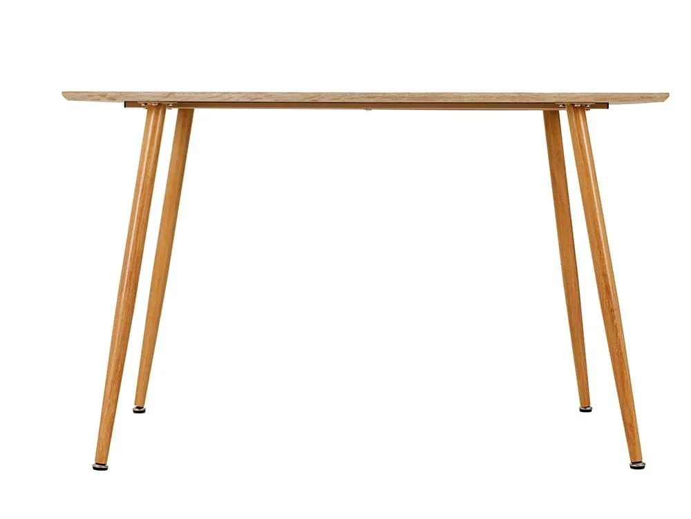 Seconique Seconique Barley 120cm Oak Effect Dining Table
