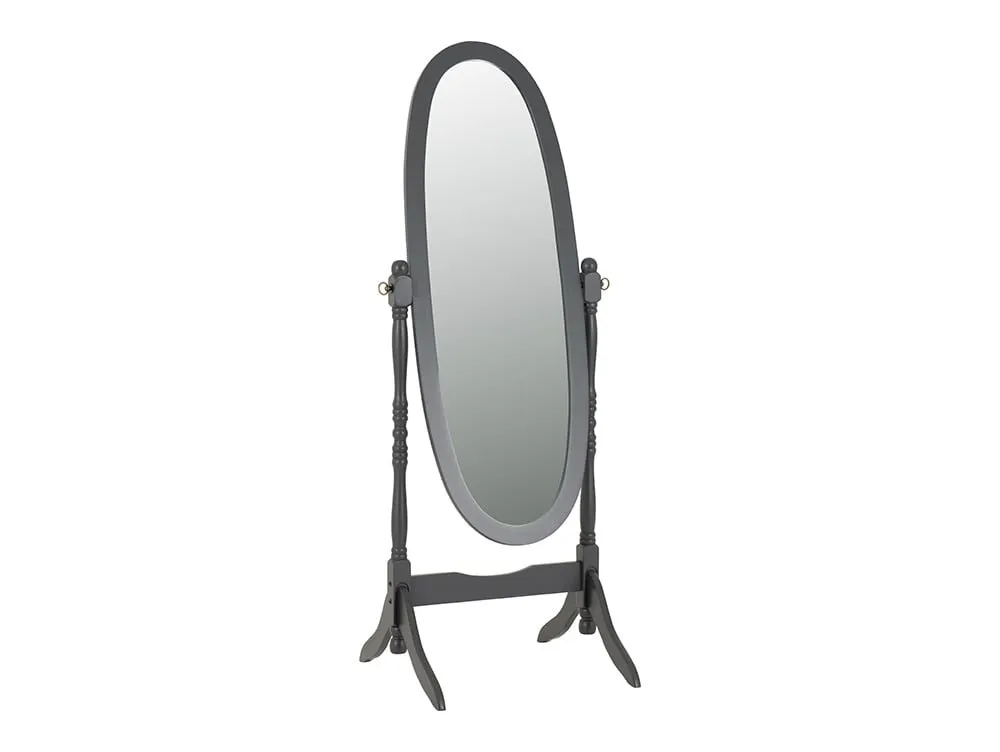 Seconique Seconique Contessa Grey Wooden Cheval Mirror