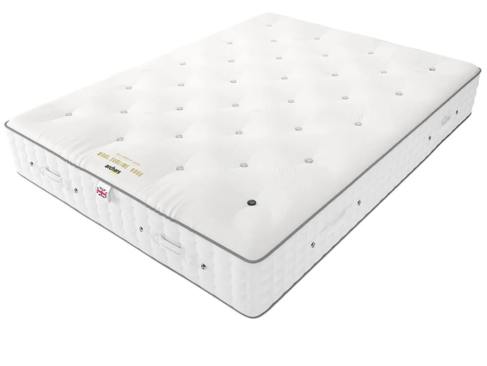 Millbrook Millbrook Wool Sublime Firm Pocket 8000 2ft6 Small Single Mattress