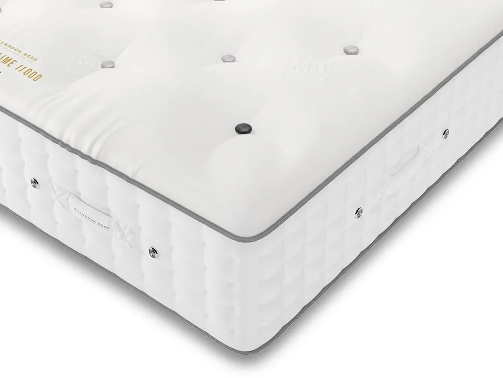 Millbrook Millbrook Wool Sublime Medium Pocket 11000 6ft Super King Size Mattress