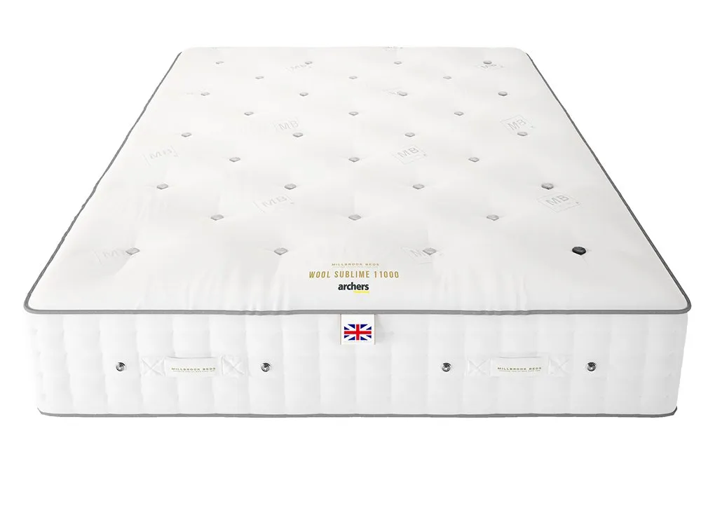 Millbrook Millbrook Wool Sublime Firm Pocket 11000 5ft King Size Mattress