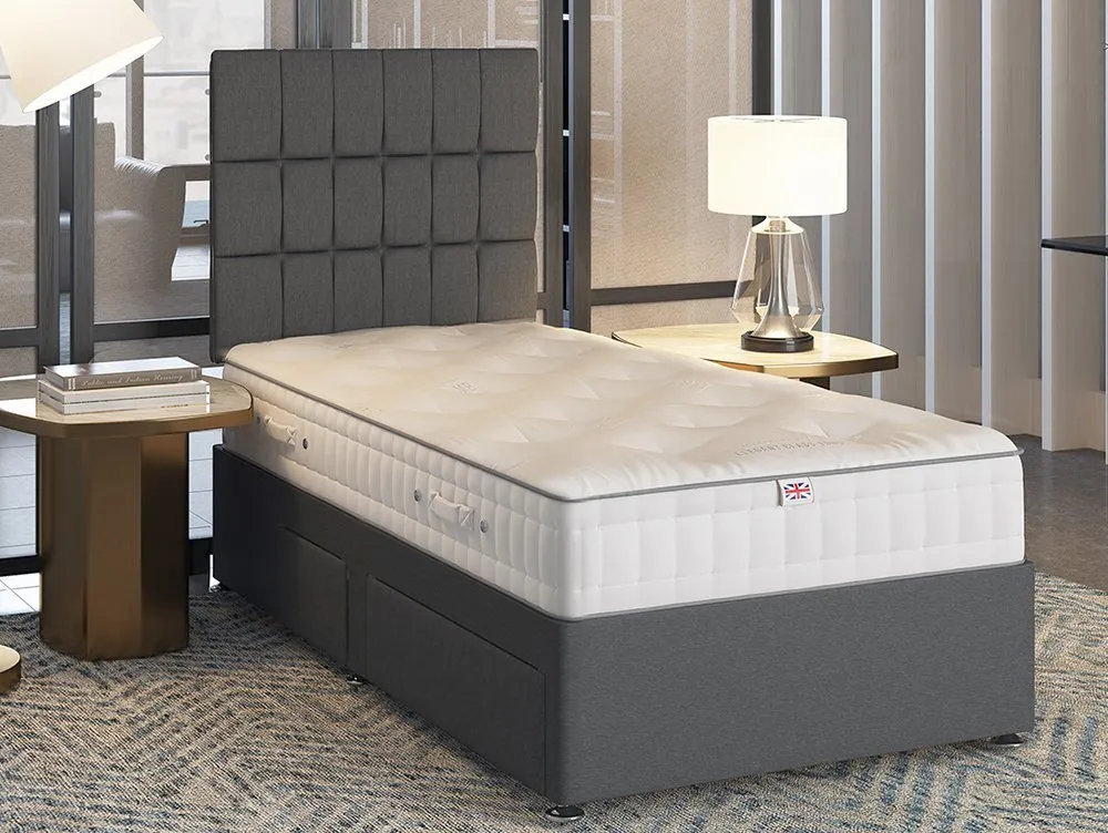 Millbrook Millbrook Wool Sublime Ortho Pocket 1000 2ft6 Small Single Divan Bed