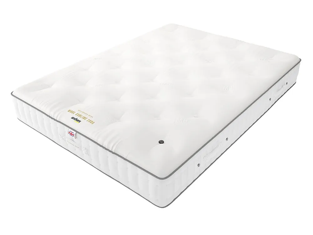 Millbrook Millbrook Wool Sublime Pocket 2000 5ft King Size Divan Bed
