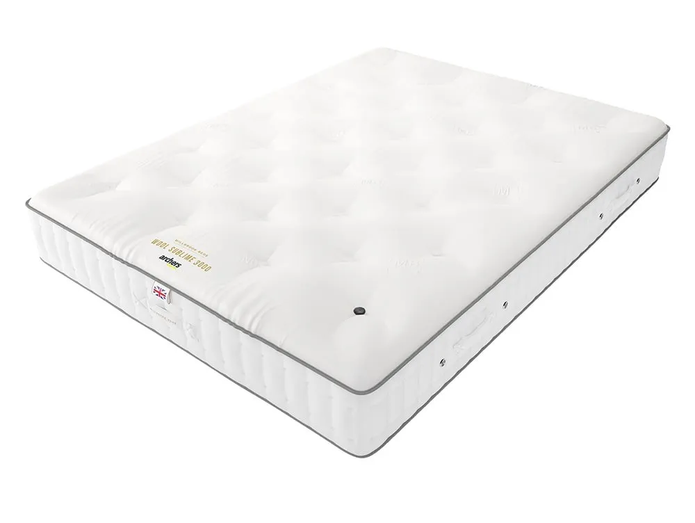 Millbrook Millbrook Wool Sublime Pocket 3000 5ft King Size Divan Bed