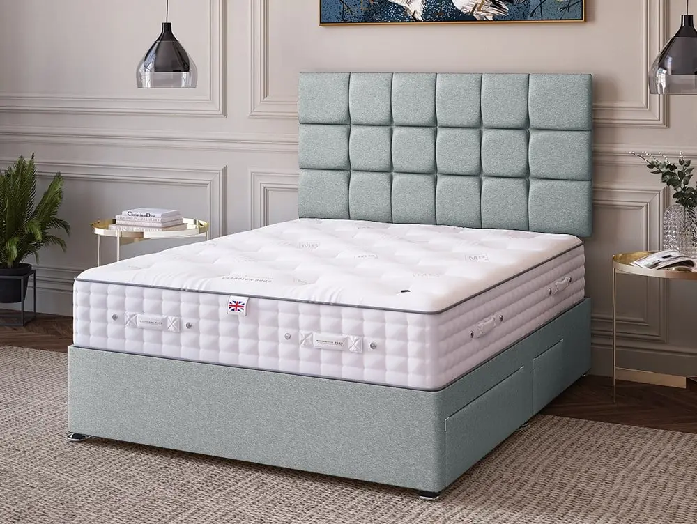 Millbrook Beds Millbrook Wool Sublime Soft Pocket 8000 4ft6 Double Divan Bed