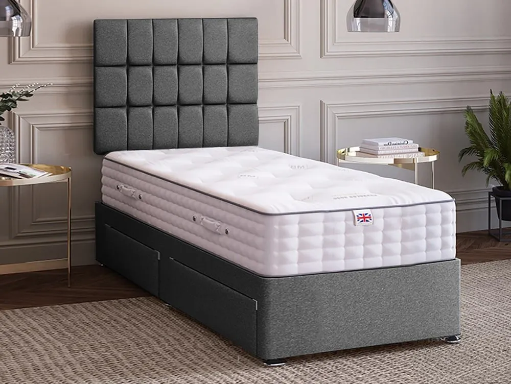 Millbrook Millbrook Wool Sublime Firm Pocket 8000 2ft6 Small Single Divan Bed