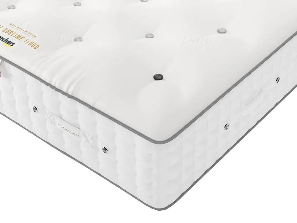 Millbrook Millbrook Wool Sublime Firm Pocket 11000 2ft6 Small Single Divan Bed