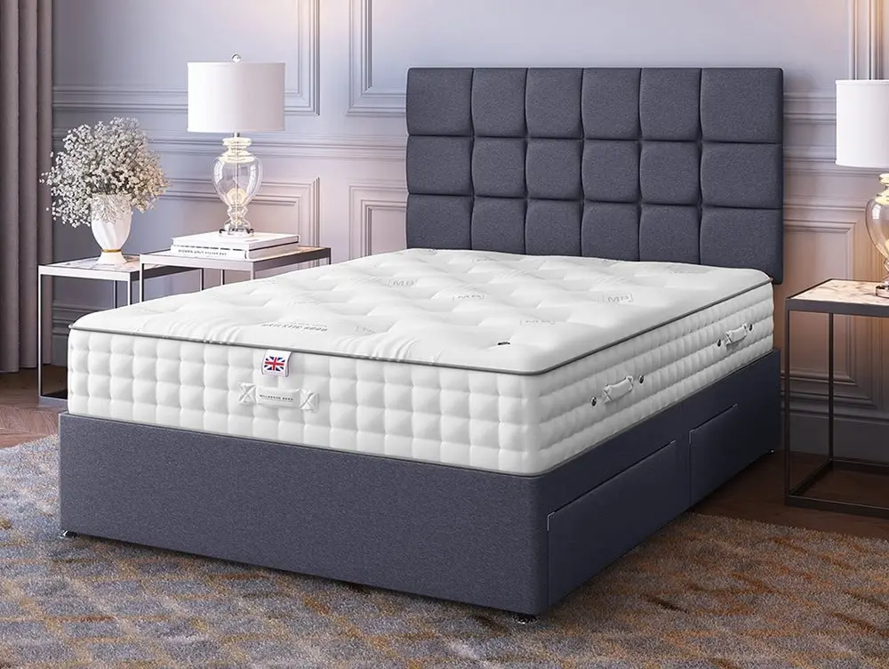 Millbrook Beds Millbrook Wool Sublime Pocket 5000 4ft6 Double Divan Bed