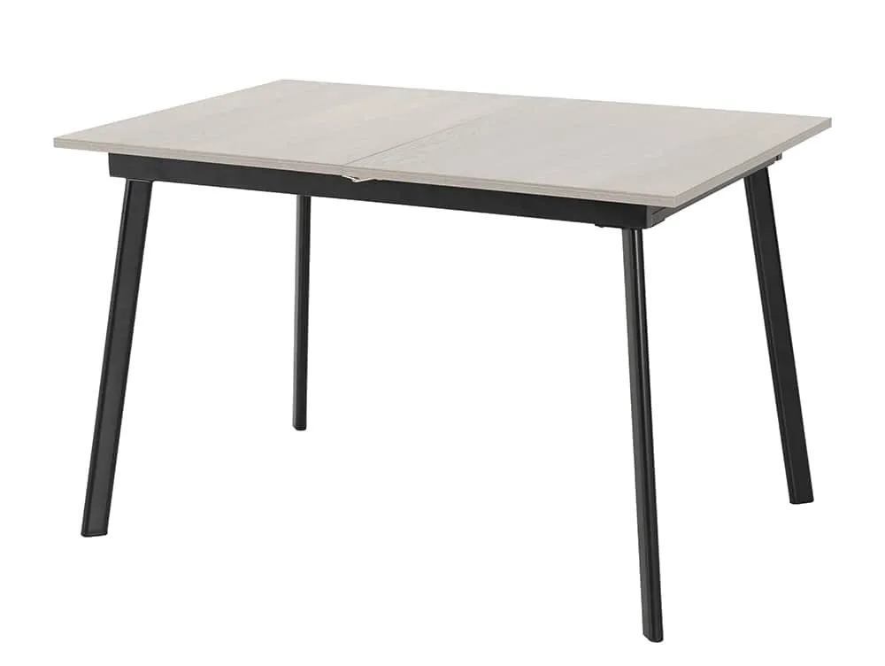 Seconique Seconique Avery 120cm Grey Oak and Concrete Effect Extending Dining Table