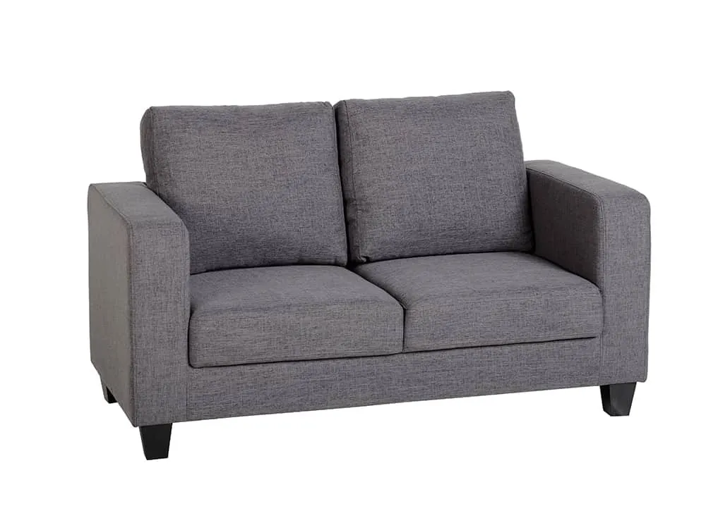 Seconique Seconique Tempo Grey Fabric 2 Seater Sofa