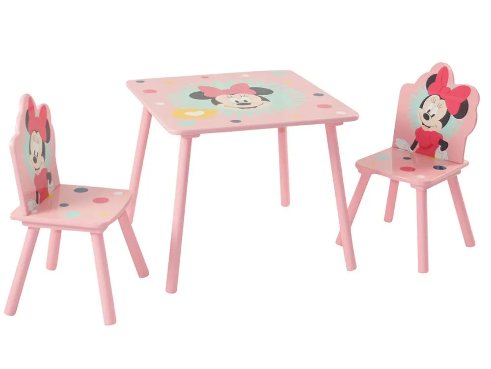 Disney Disney Minnie Mouse Table and 2 Chairs