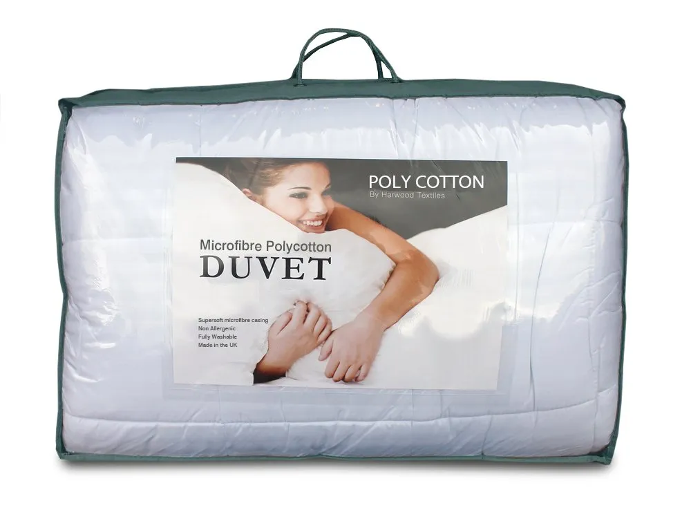 Harwood Textiles Harwood Textiles 10.5 tog Polycotton Hollowfibre Duvet