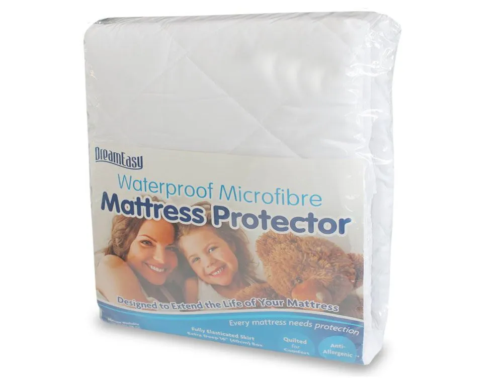 Harwood Textiles Harwood Textiles Dreameasy Microfibre Quilted Waterproof Mattress Protector