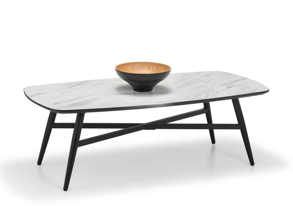 Julian Bowen Julian Bowen Caruso Marble Effect Coffee Table