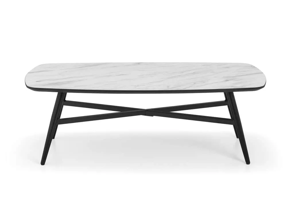 Julian Bowen Julian Bowen Caruso Marble Effect Coffee Table