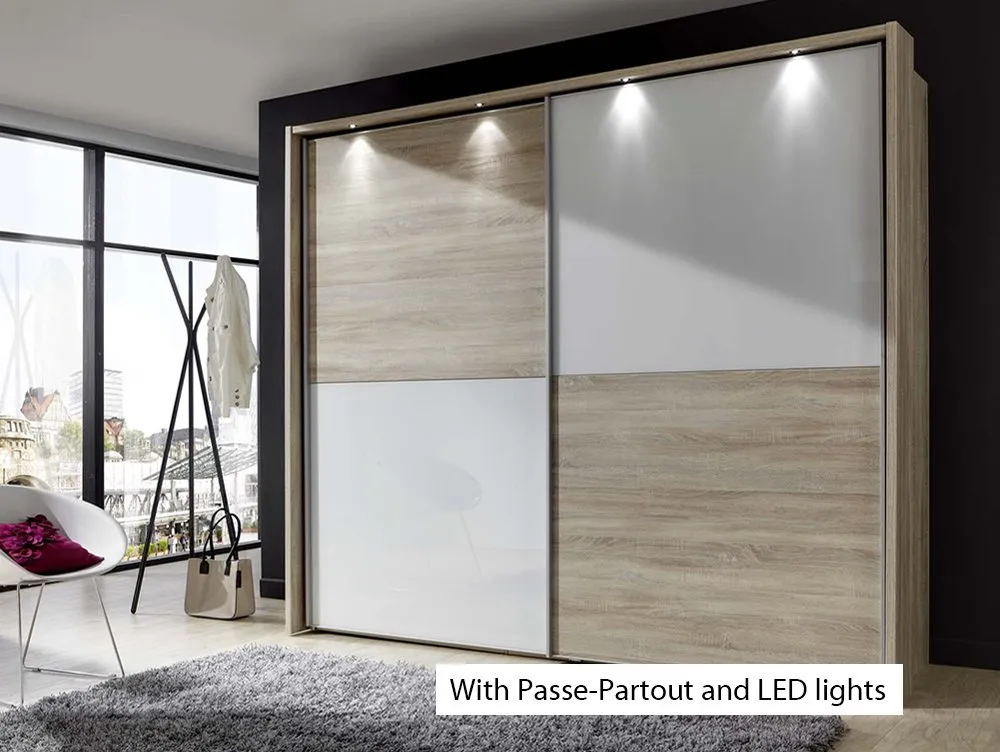 Wiemann Wiemann Berlin 150cm 2 Door Sliding Door Wardrobe