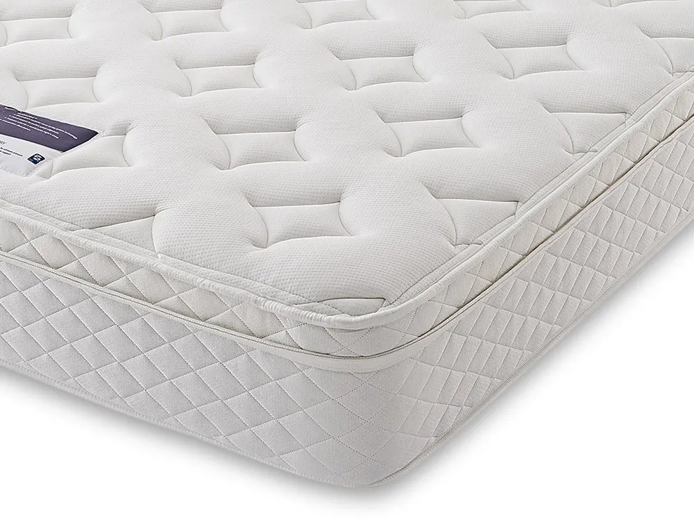 silentnight miracoil memory cushion top mattress