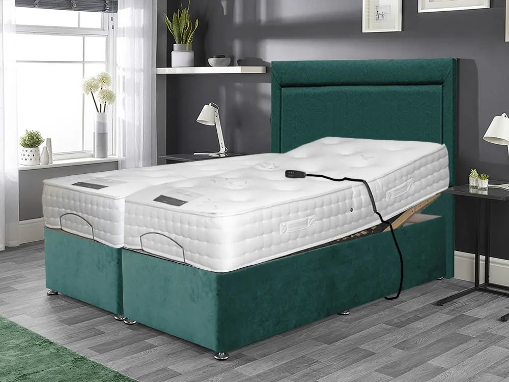 Willow & Eve Willow & Eve Luxury Cloud Pocket 1000 Electric Adjustable 5ft King Size Bed (2 x 2ft6)