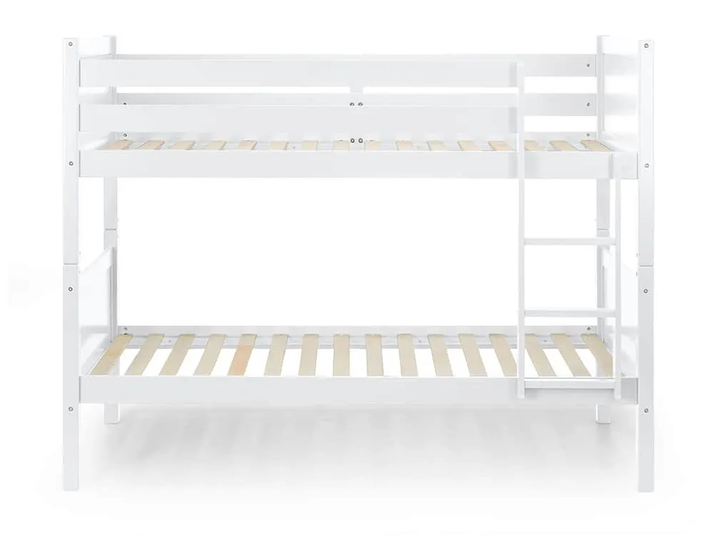 Julian Bowen Julian Bowen Bella 3ft White Wooden Bunk Bed Frame