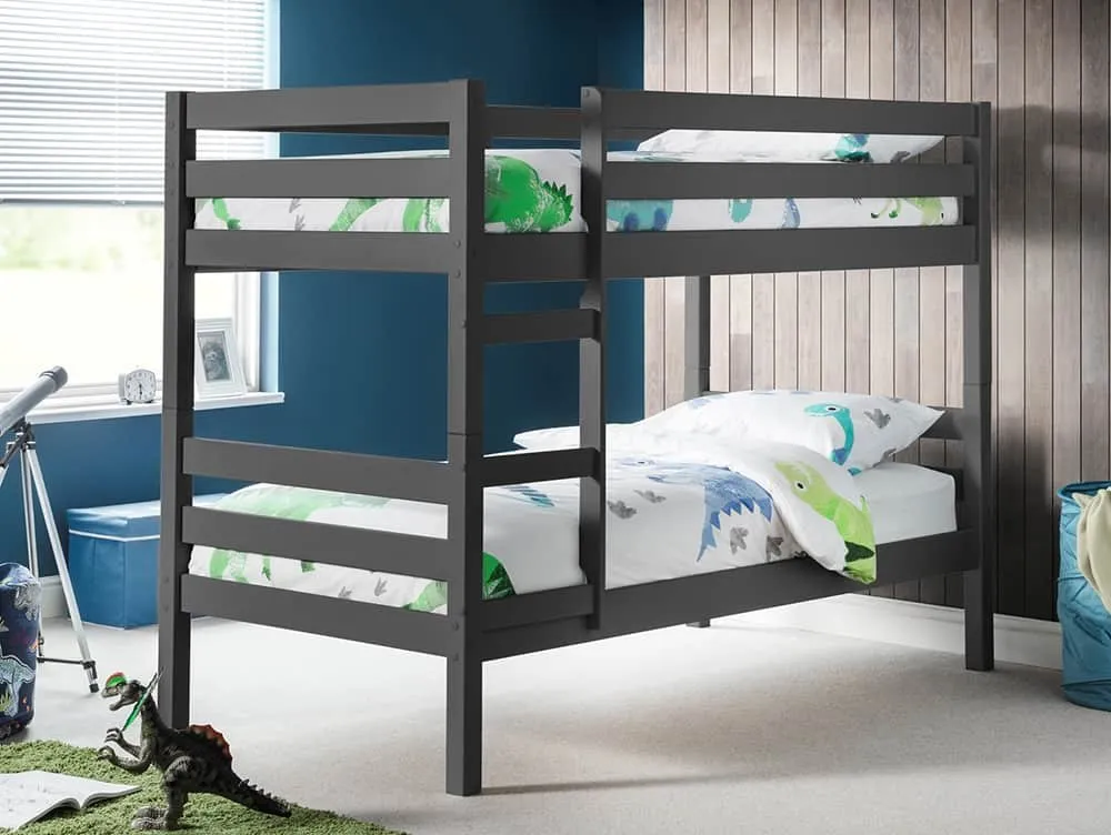 Julian Bowen Julian Bowen Camden Anthracite Wooden Bunk Bed Frame
