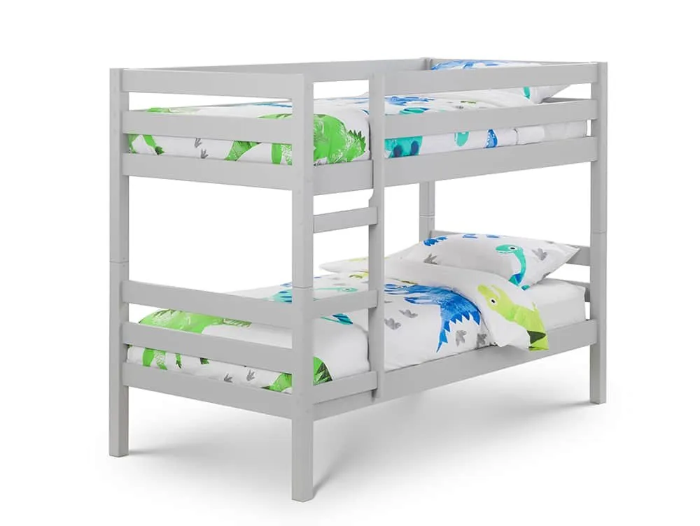 Julian Bowen Julian Bowen Camden Dove Grey Wooden Bunk Bed Frame