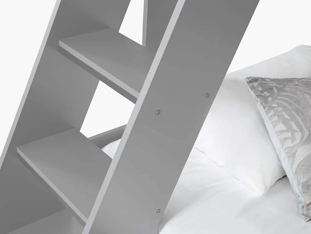 Julian Bowen Julian Bowen Domino Grey Wooden Triple Bunk Bed Frame