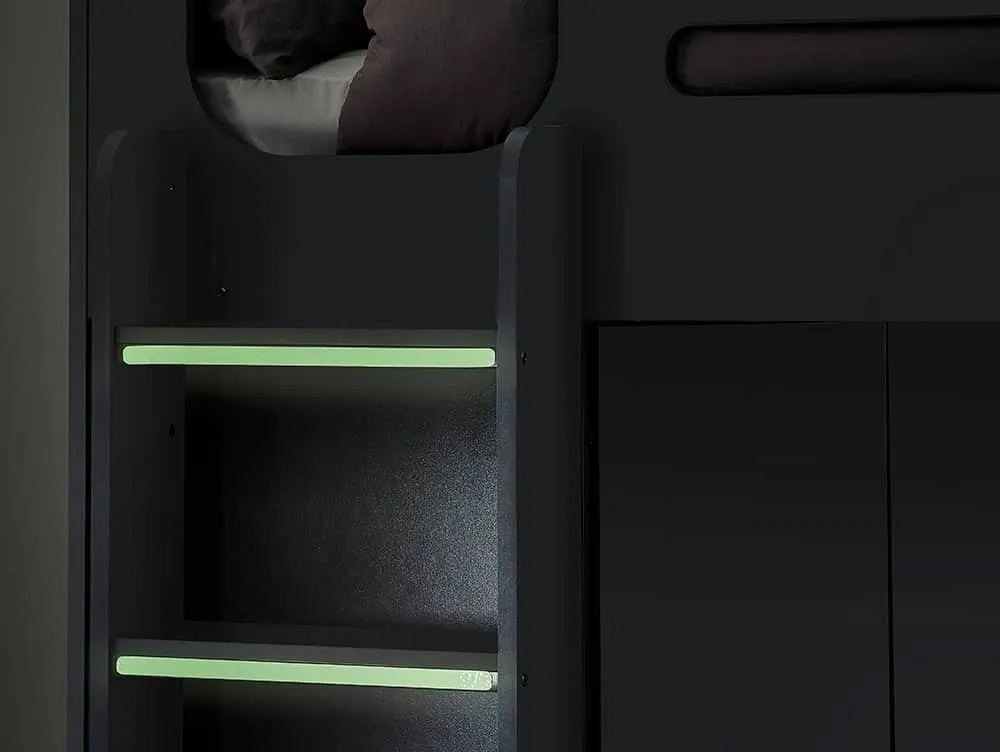 Julian Bowen Julian Bowen Hercules Anthracite High Sleeper Bed Frame