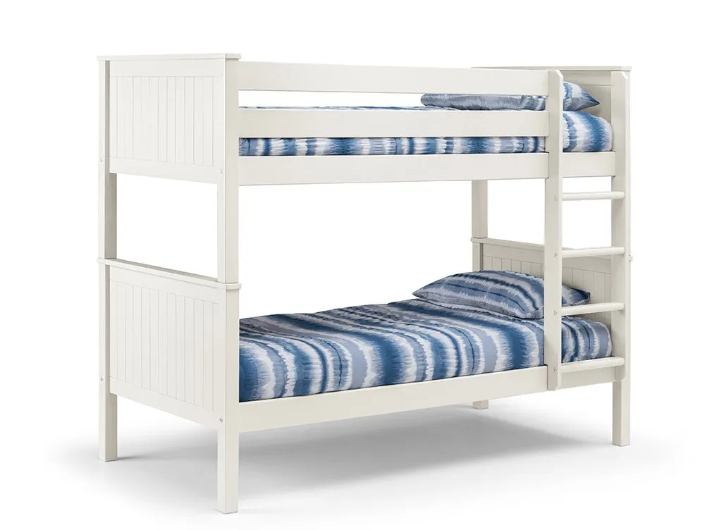 Julian Bowen Julian Bowen Maine Surf White Wooden Bunk Bed Frame