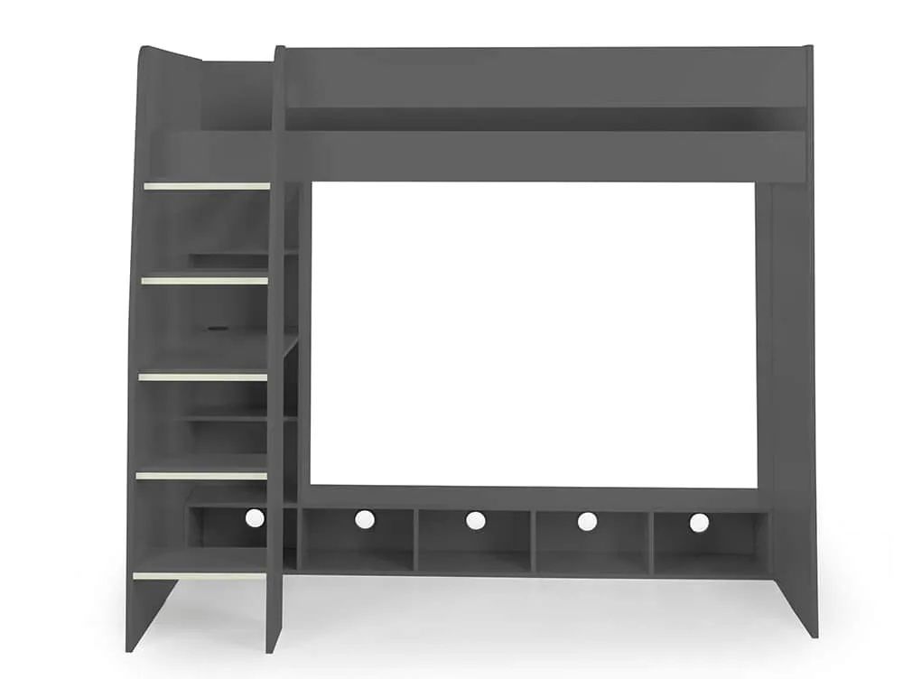 Julian Bowen Julian Bowen Nebula Anthracite Wooden Gaming Bed