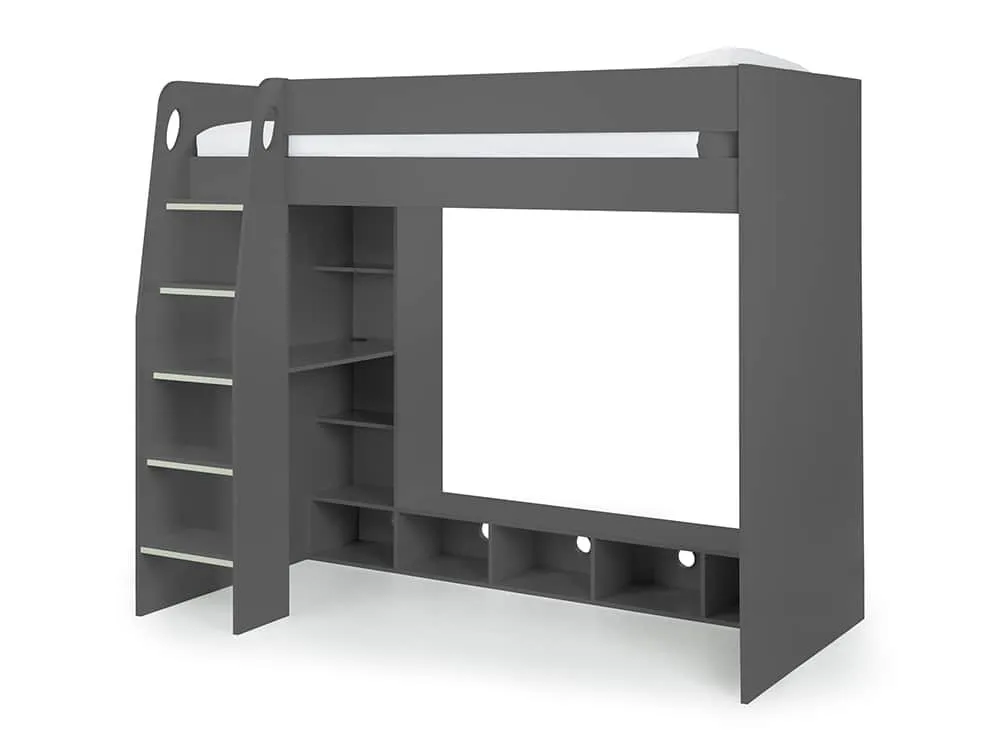 Julian Bowen Julian Bowen Nebula Anthracite Wooden Gaming Bed