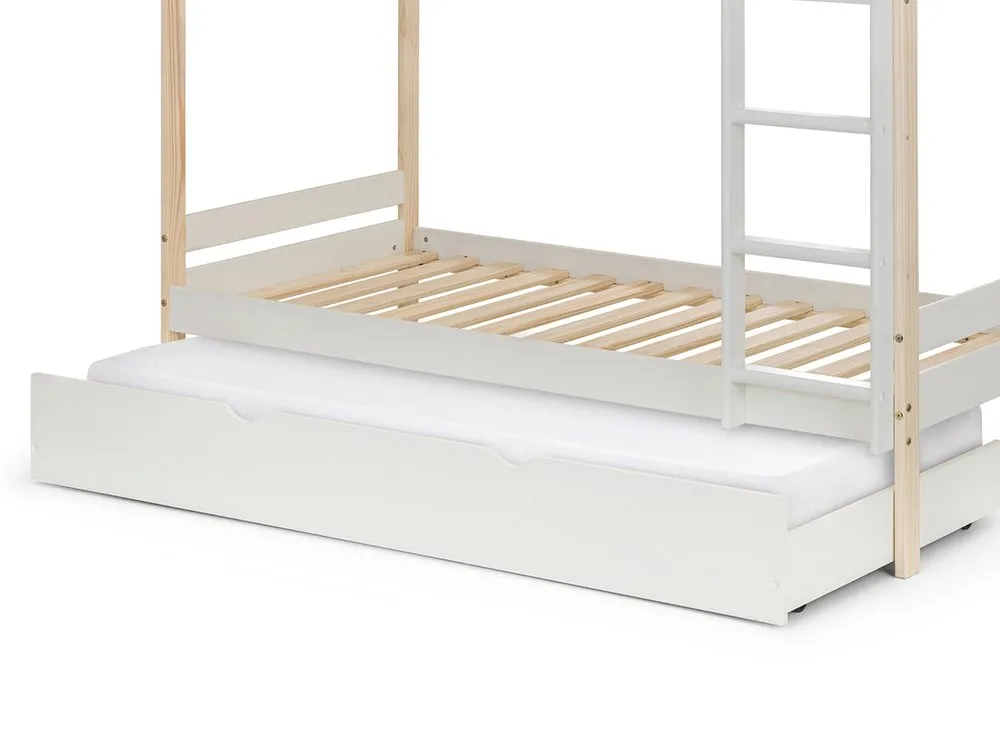 Julian Bowen Julian Bowen Nova White Trundle Under Bed Frame