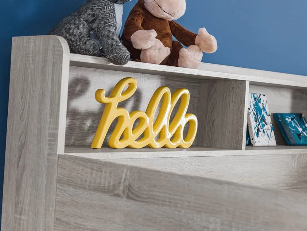 Julian Bowen Julian Bowen Orion Grey Oak Wooden Bunk Bed Frame