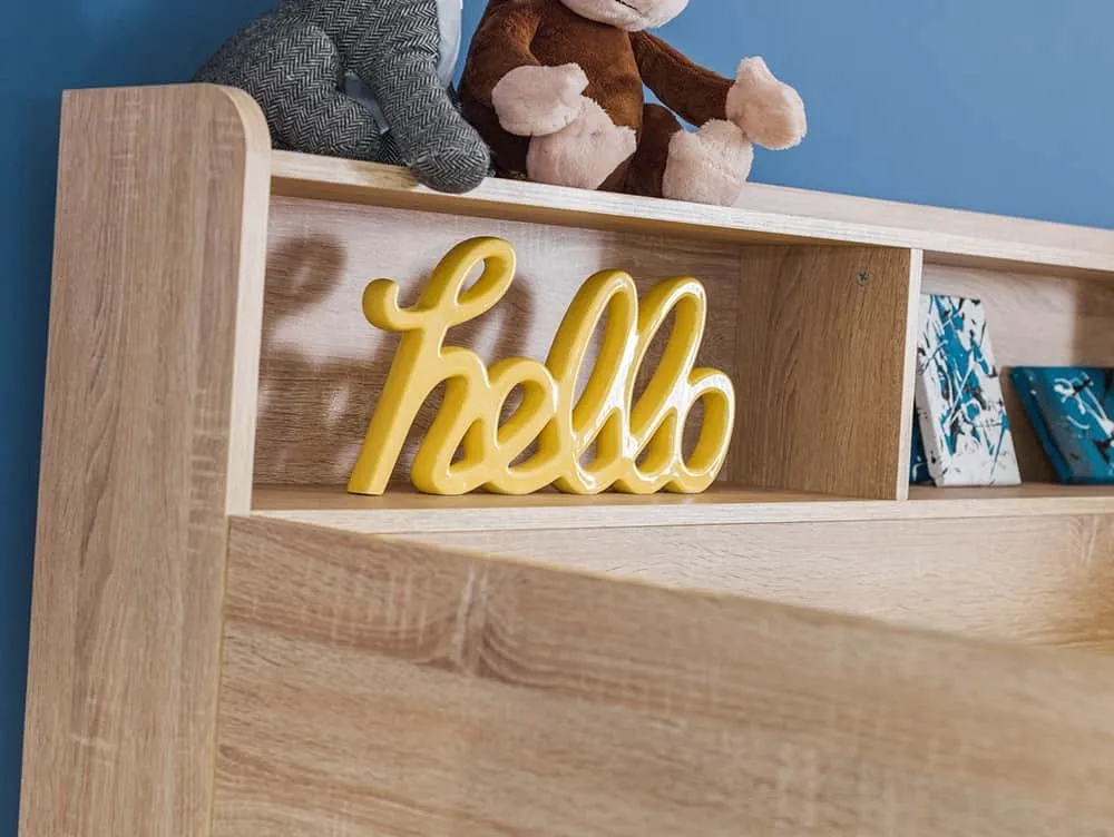 Julian Bowen Julian Bowen Orion Sonoma Oak Wooden Bunk Bed Frame