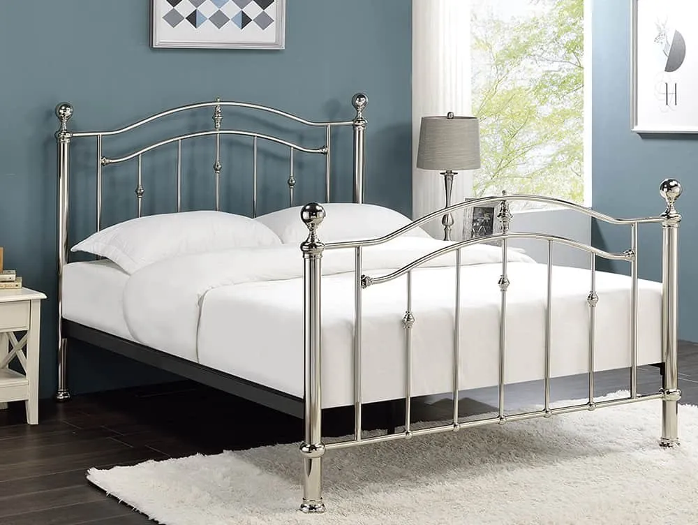 Limelight  Limelight Callisto 4ft6 Double Chrome Metal Bed Frame