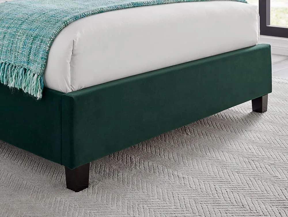 Limelight Limelight Sirius Emerald Green Fabric Bed Frame