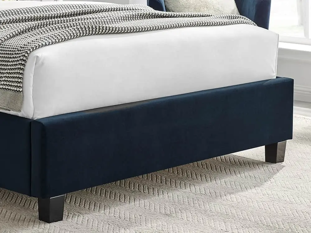 Limelight Limelight Sirius Navy Blue Fabric Bed Frame
