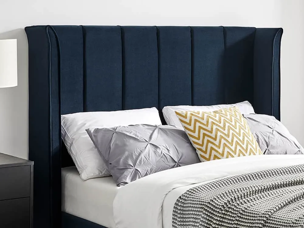 Limelight Limelight Sirius Navy Blue Fabric Bed Frame