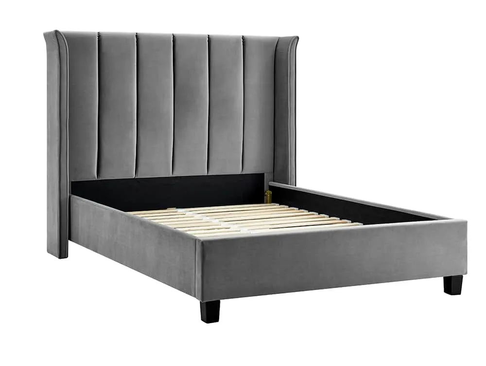 Limelight Limelight Sirius Silver Fabric Bed Frame