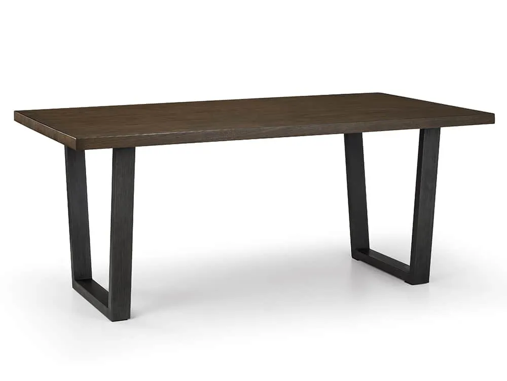 Julian Bowen Julian Bowen Brooklyn 180cm Dark Oak Dining Table