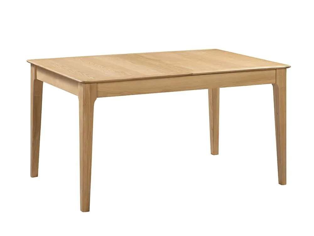 Julian Bowen Julian Bowen Cotswold 140cm Oak Extending Dining Table