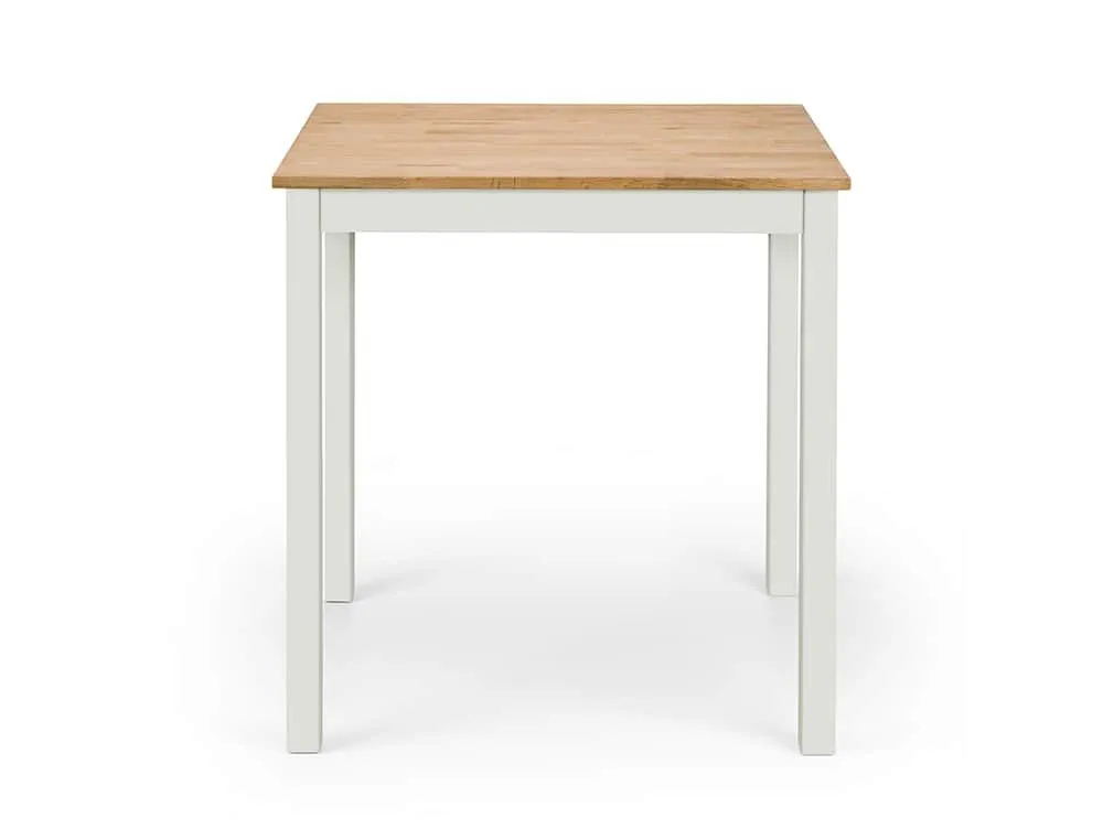 Julian Bowen Julian Bowen Coxmoor 75cm Ivory and Oak Dining Table