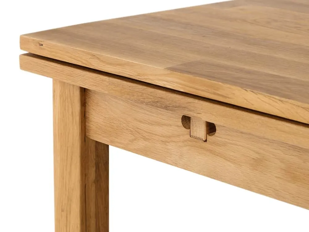 Julian Bowen Julian Bowen Coxmoor 80cm Oak Extending Dining Table