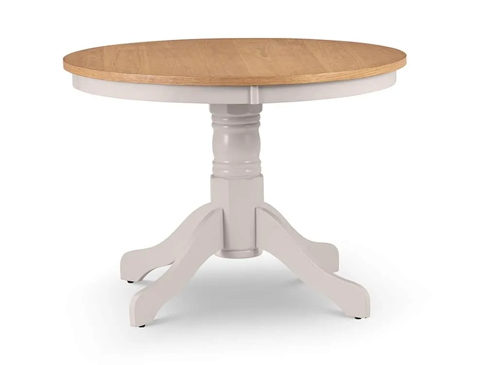 Julian Bowen Julian Bowen Davenport 106cm Grey and Oak Dining Table