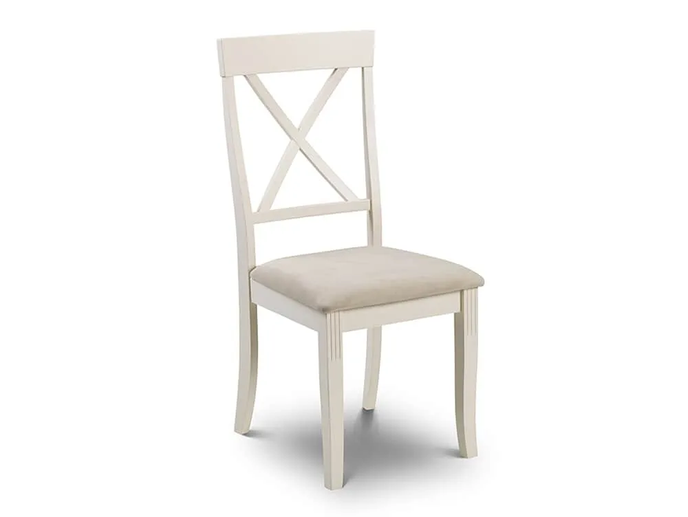 Julian Bowen Julian Bowen Davenport Ivory Dining Chair