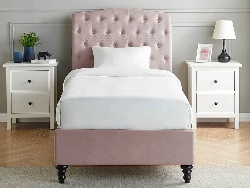 Limelight Limelight Flora Pink Fabric Bed Frame