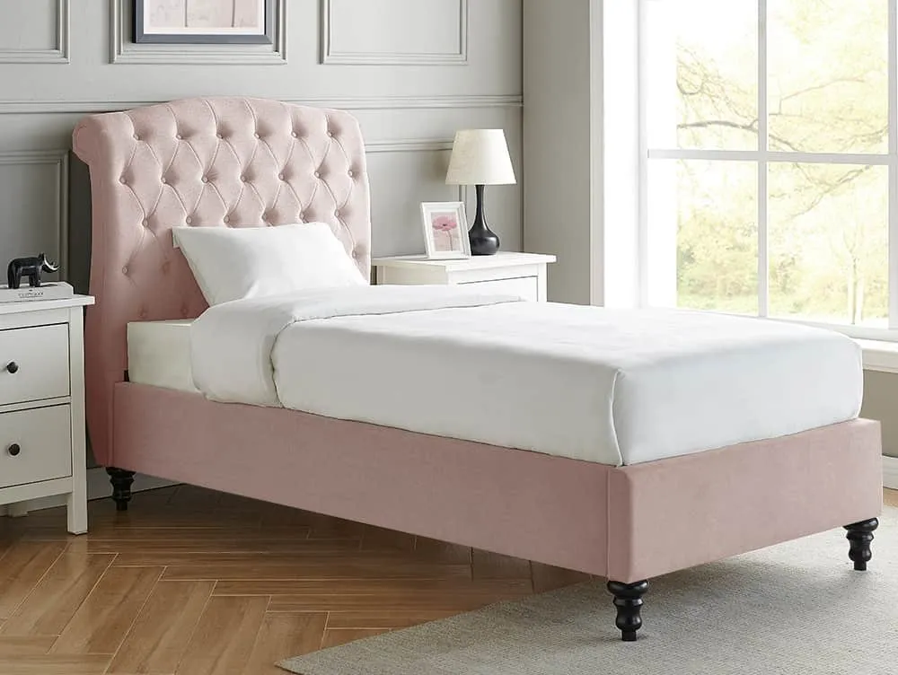 Limelight Limelight Flora Pink Fabric Bed Frame